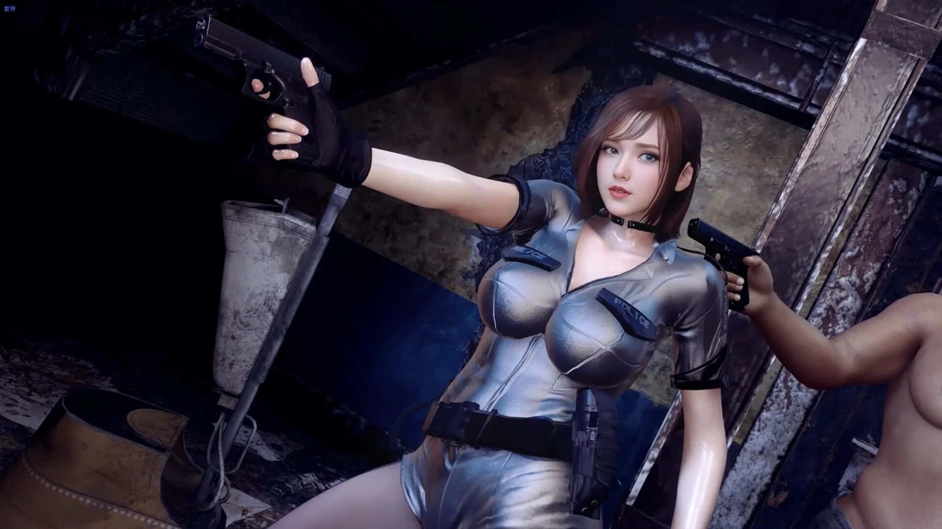 训练情节女警 – 无尽堕落的深渊 The Endless Abyss: A Busty Cop's Corrupted Soul全息投影